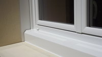 Fenêtre PVC posée en rénovation