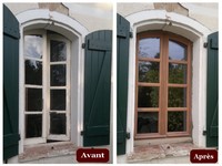 rénovation fenêtre bois à Mirepoix-sur-Tarn